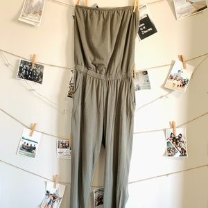 Old Navy Olive Green Jumpsuit